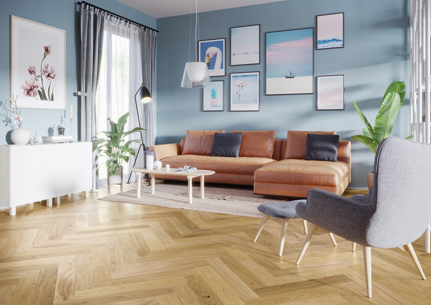 DUB Caramel herringbone 130